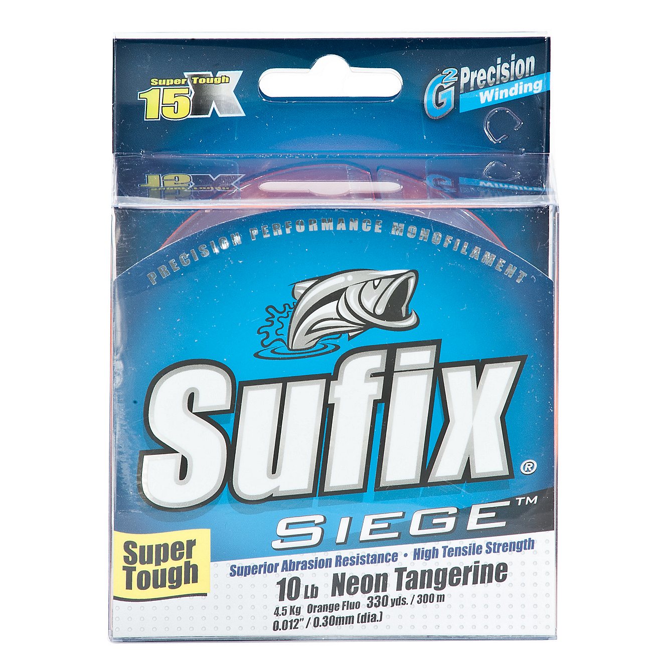 Sufix® Siege™ 10 lb. - 330 yds. Monofilament Fishing Line                                                                     - view number 1