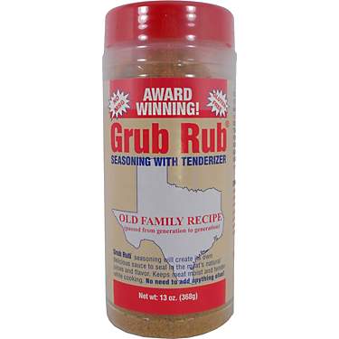 Grub Rub® Seasoning with Tenderizer                                                                                            