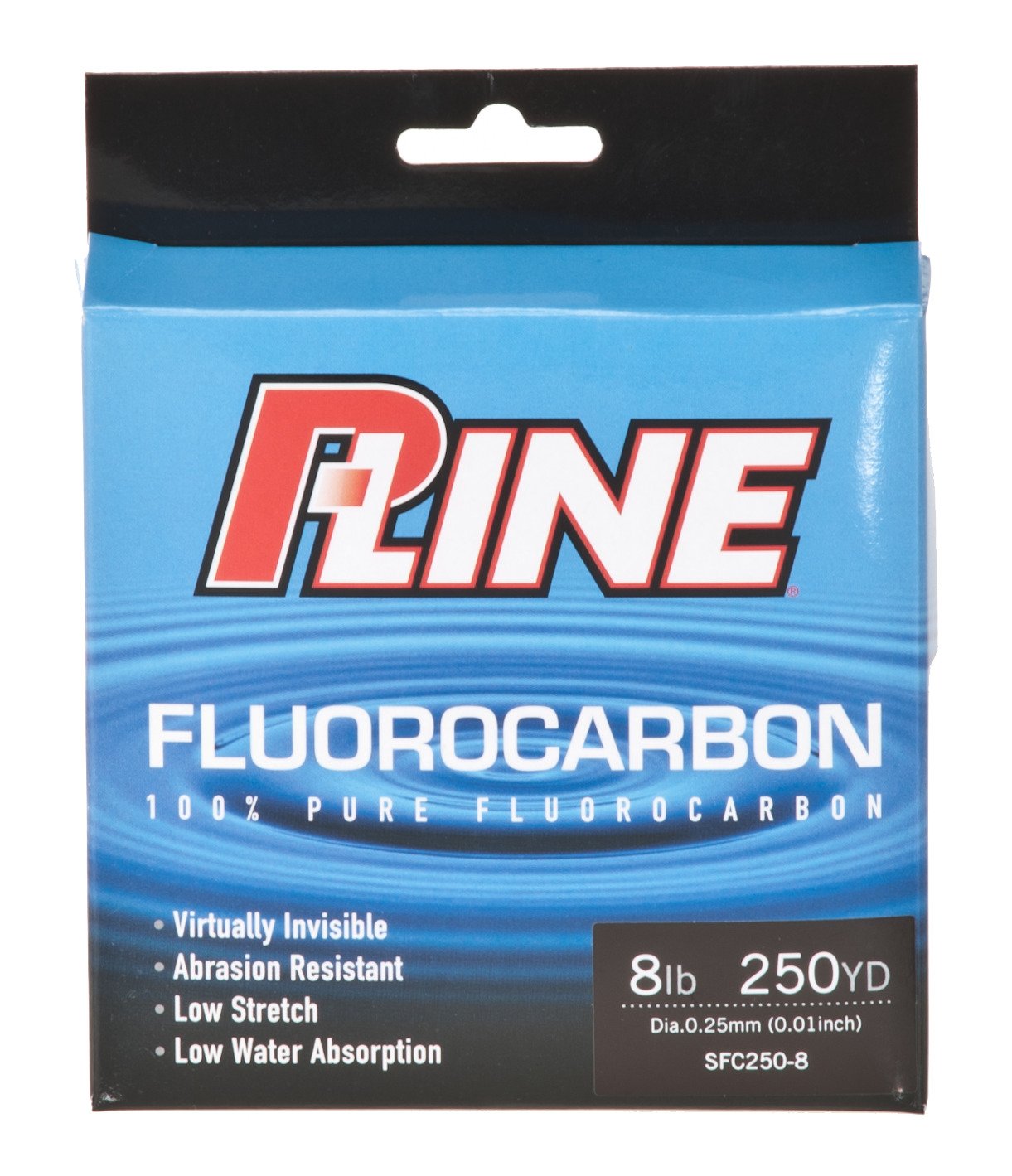 PLine 8 lb. 250 yards Fluorocarbon Fishing Line Academy