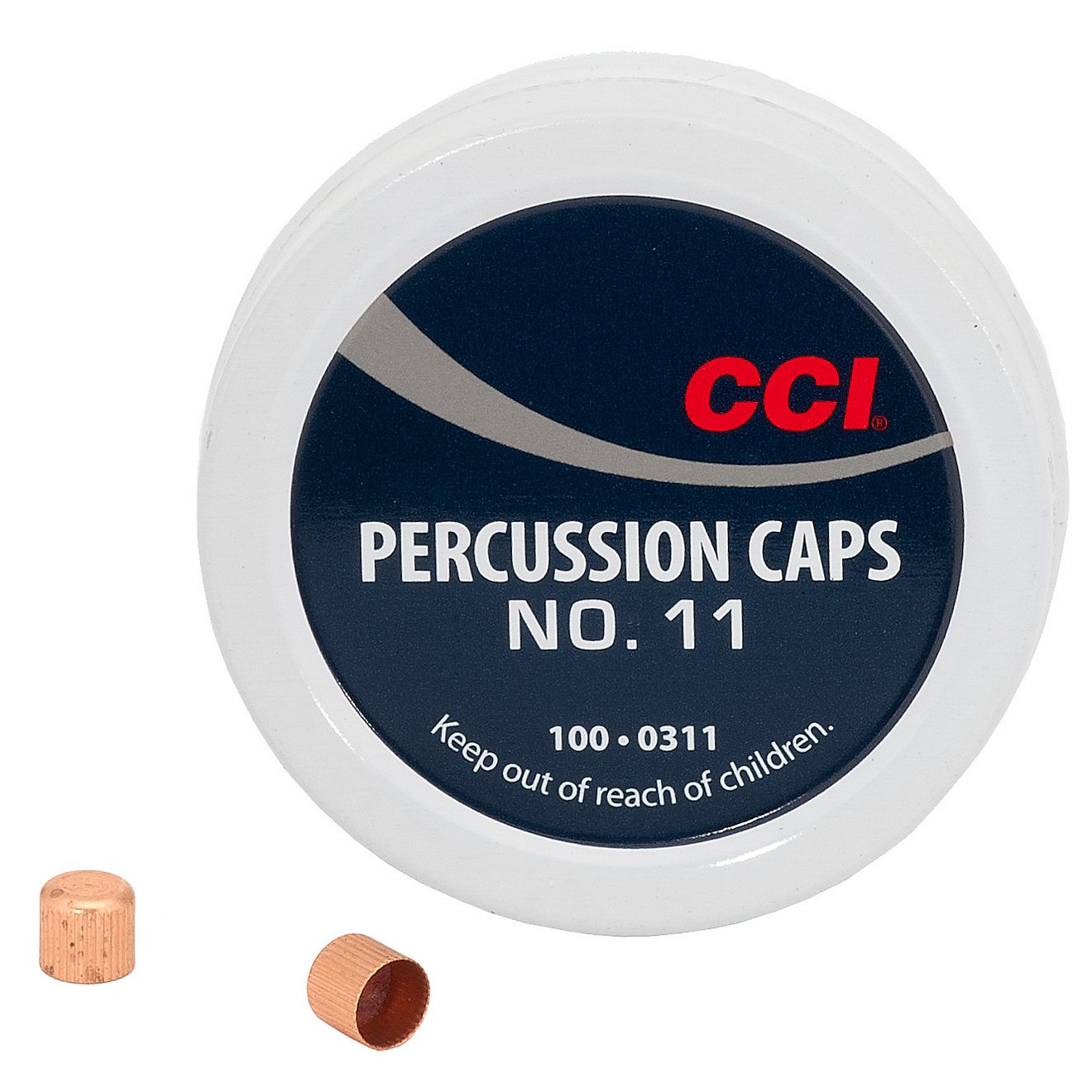 CCI ® Primers #11 Percussion Caps 100-Count - view number 1.