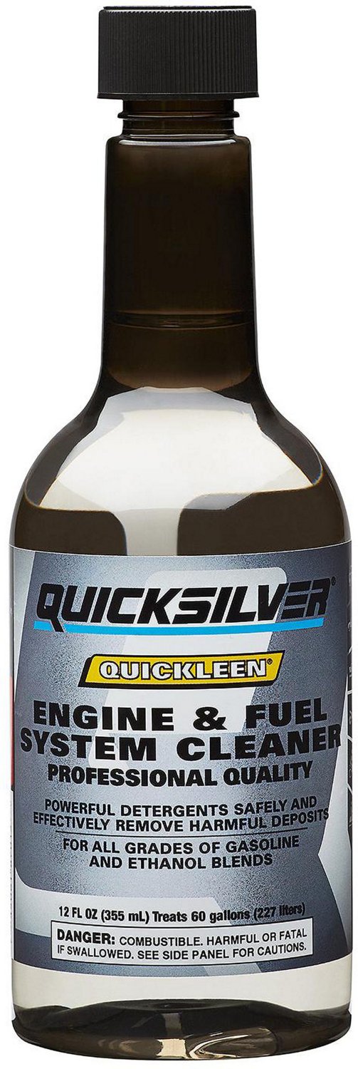 Quicksilver 12 oz Quickleen Engine and Fuel System Cleaner Academy