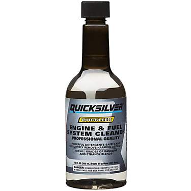 Quicksilver 12 oz Quickleen Engine and Fuel System Cleaner                                                                      