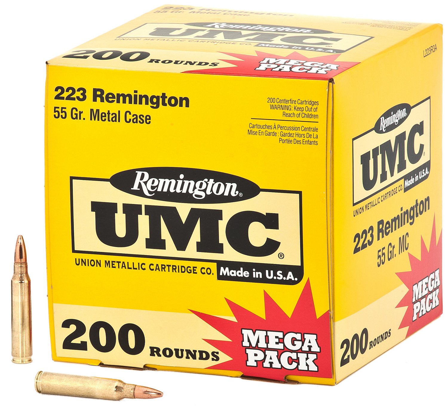 Remington UMC .223 Remington 55Grain Centerfire Rifle Ammunition Academy