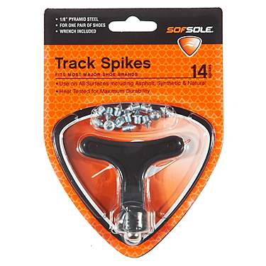 Sof Sole® 1/8" Steel Pyramid Track Spikes                                                                                      