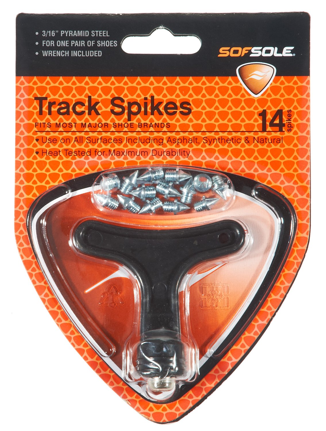 track spikes at academy