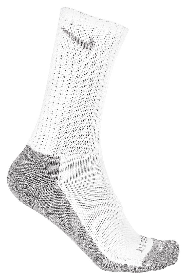nike dri fit half cushion crew socks