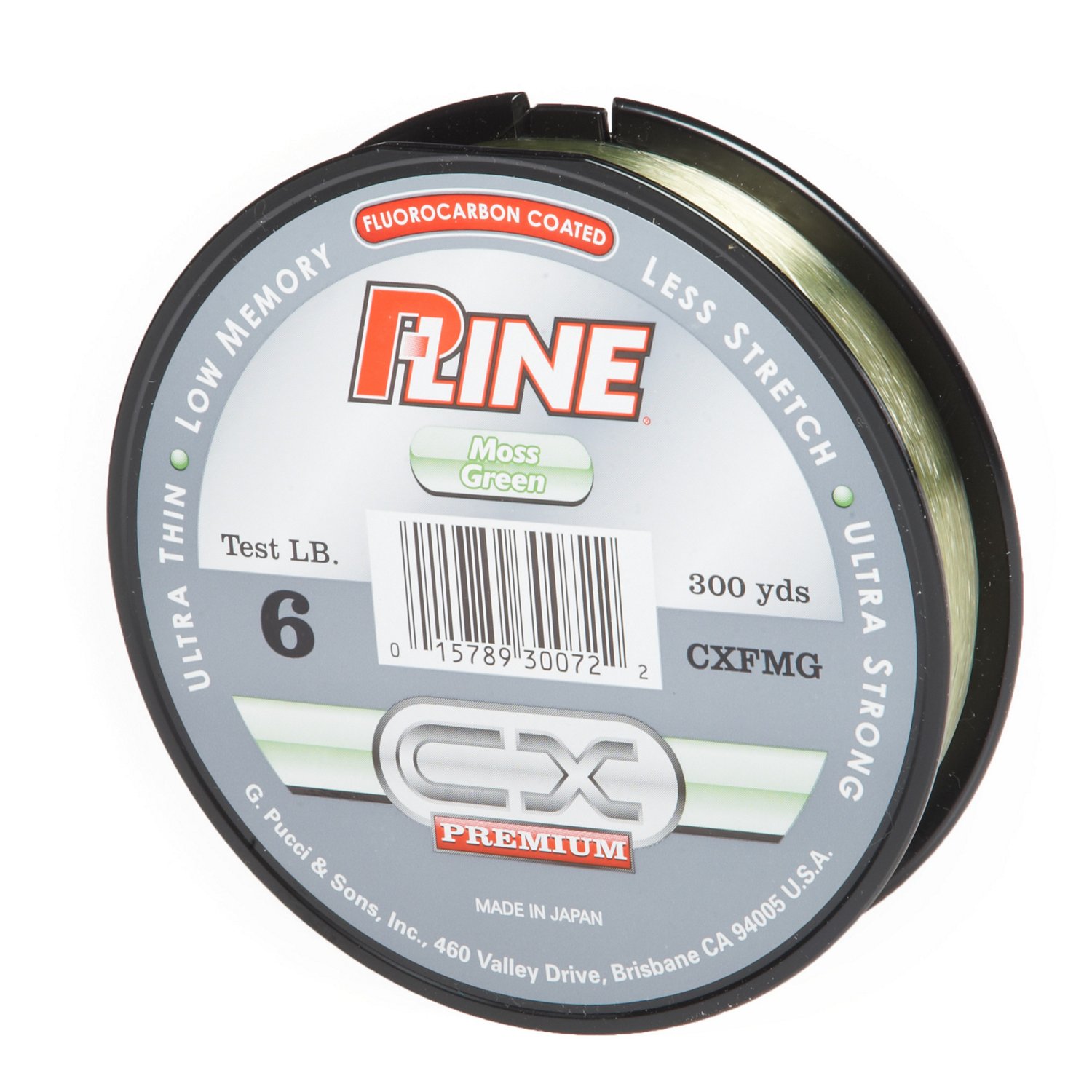 PLine CX Premium 6 lb 300 yards Fluorocarbon Fishing Line