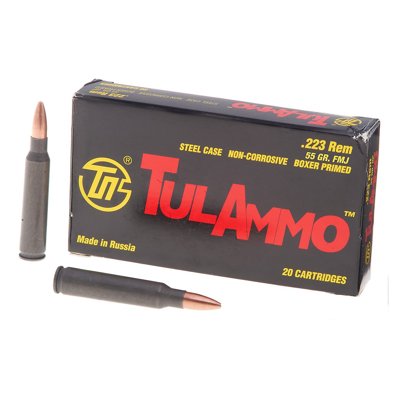 TulAmmo .22 Remington 55-Grain Centerfire Rifle Ammunition - 20 Rounds                                                           - view number 1