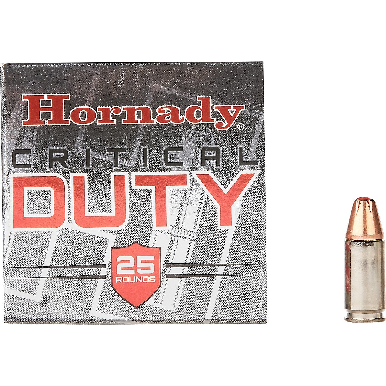 Hornady 9mm Luger+P 135-Grain FlexLock Critical DUTY Handgun Ammunition - 25 Rounds                                              - view number 1