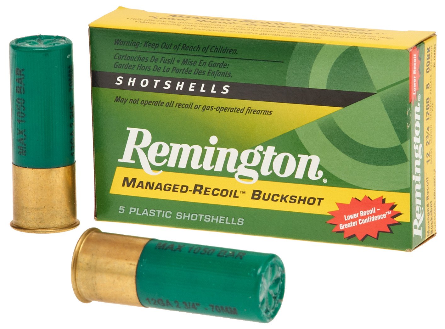 Remington Express ManagedRecoil 12 Gauge Buckshot Shotshells Academy