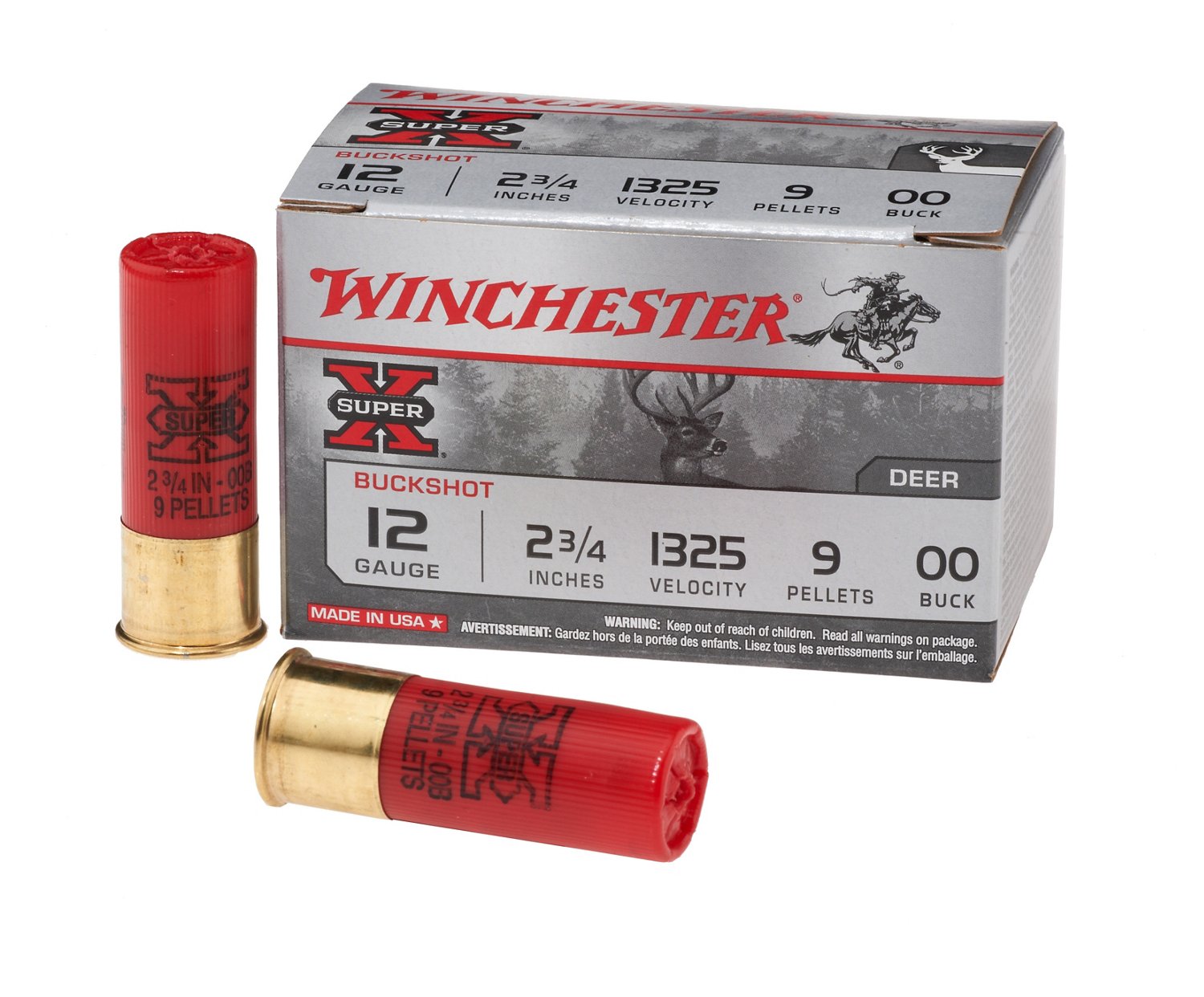 Winchester Super-X 12 Gauge Buckshot | Academy