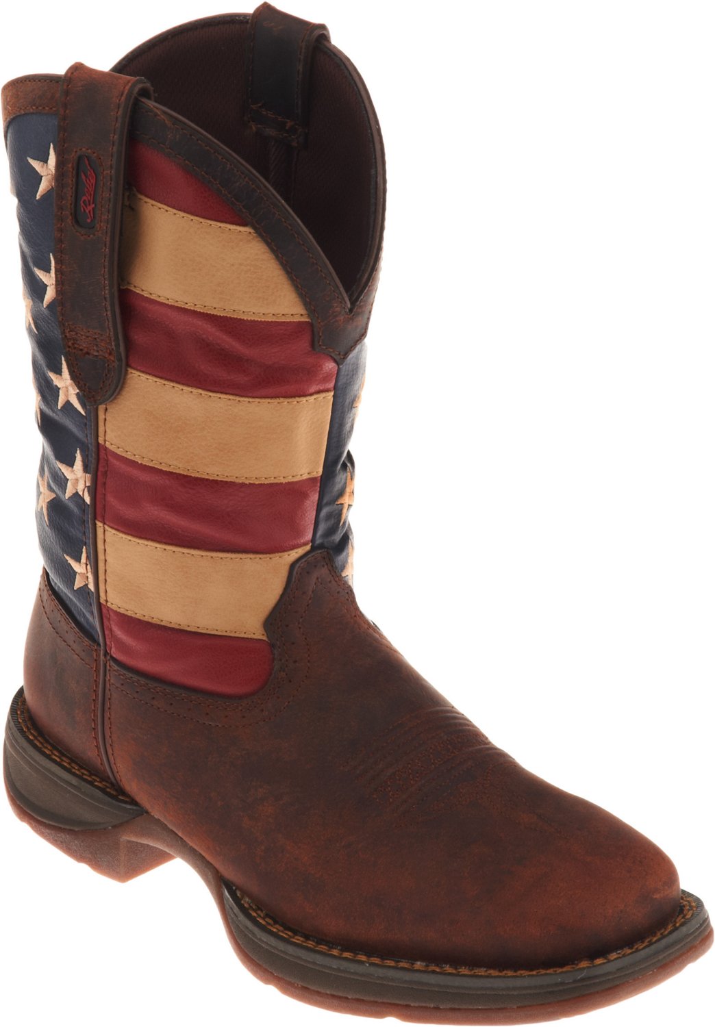 Rocky Men's Rebel American Flag Western Boots | Academy