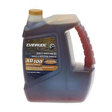 Evinrude Johnson XD100 Synthetic Outboard Engine Oil                                                                            
