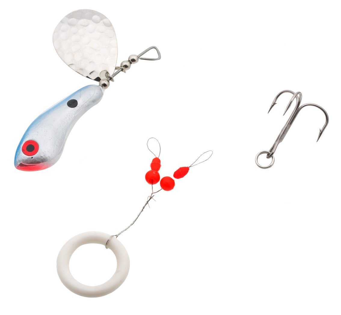 Wahoo Wing Ding 3/4 oz. Tail Spinner Jig Academy