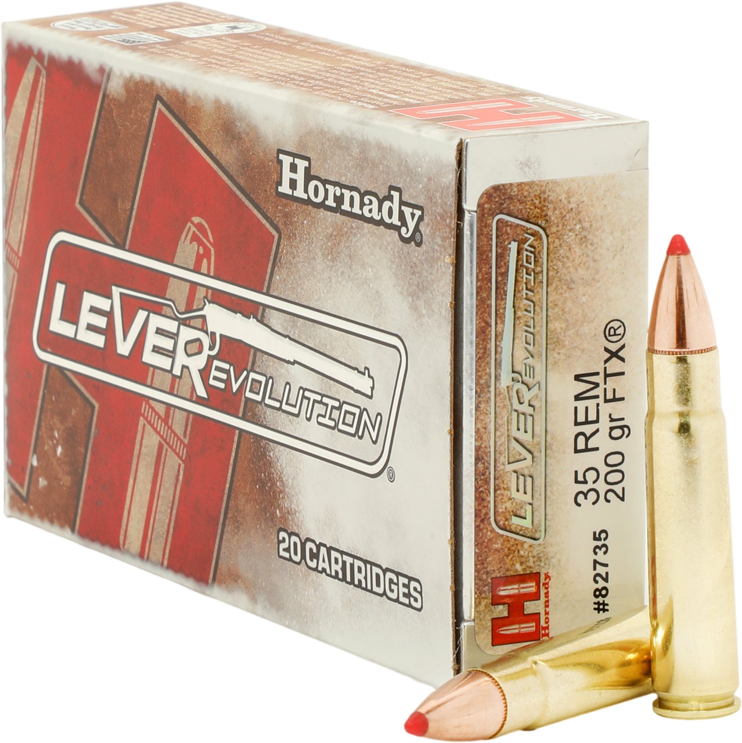 Hornady FTX® LEVERevolution® .35 Remington 200Grain Rifle Ammunition