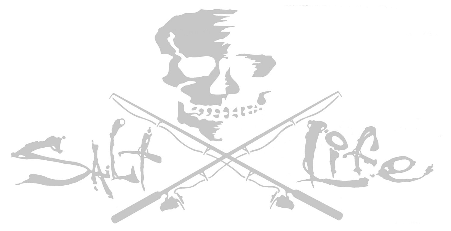 Salt Life Skull and Poles Decal                                                                                                 