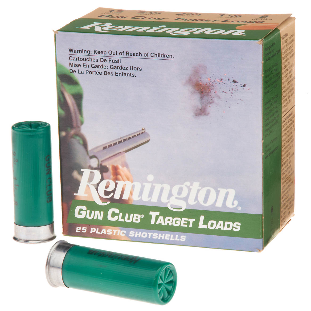Remington Gun Club Target Loads 12 Gauge Shotshells - 25 Rounds                                                                  - view number 1