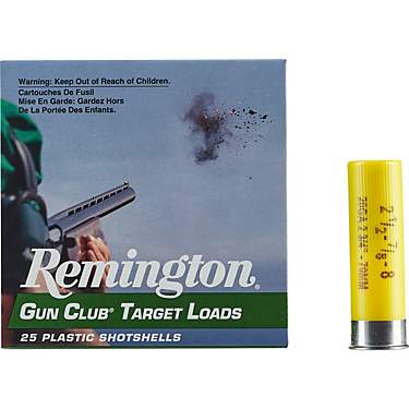 Remington Gun Club Target Loads 20 Gauge Shotshells - 25 Rounds                                                                 