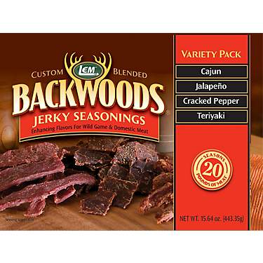 LEM Backwoods Jerky Seasoning Variety Pack                                                                                      
