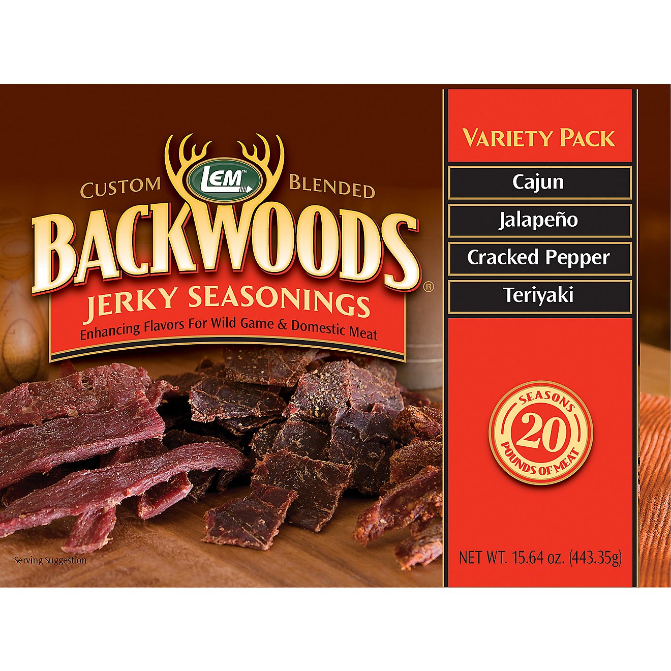 LEM Backwoods Jerky Seasoning Variety Pack                                                                                       - view number 1