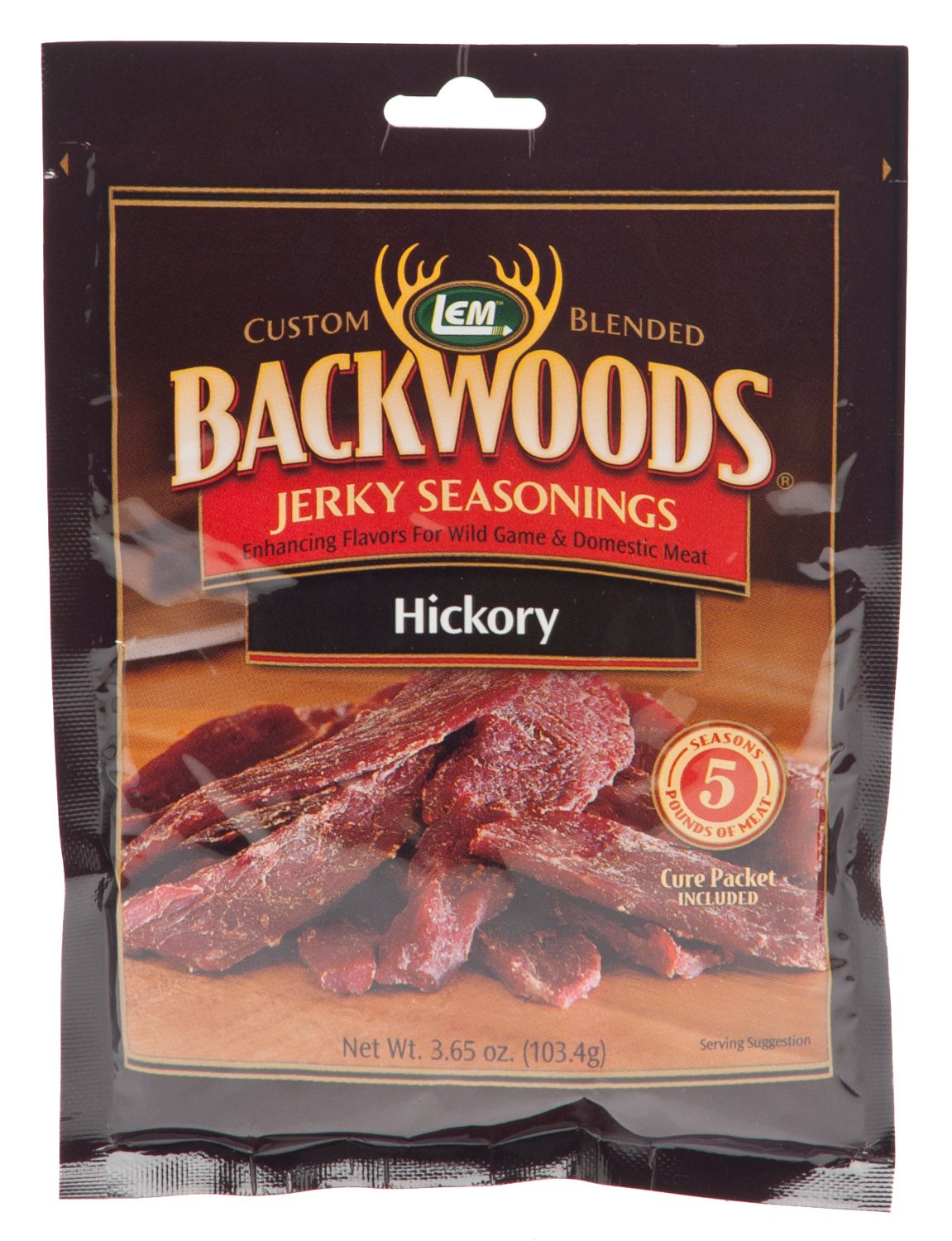 LEM Backwoods Hickory Jerky Seasoning Academy