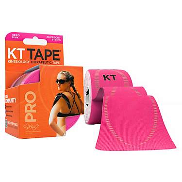 KT Tape Pro Precut Elastic Athletic Tape 20-Strip Pack                                                                          