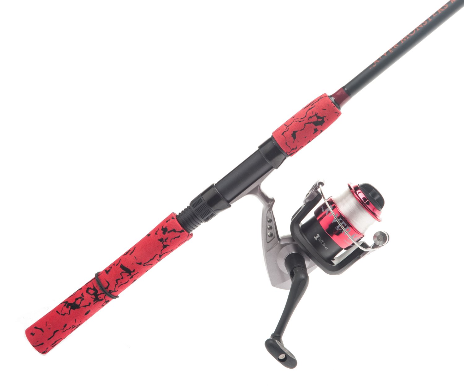 River Monsters Adventure Gear 6' M Freshwater Spinning Rod and Reel Combo Academy
