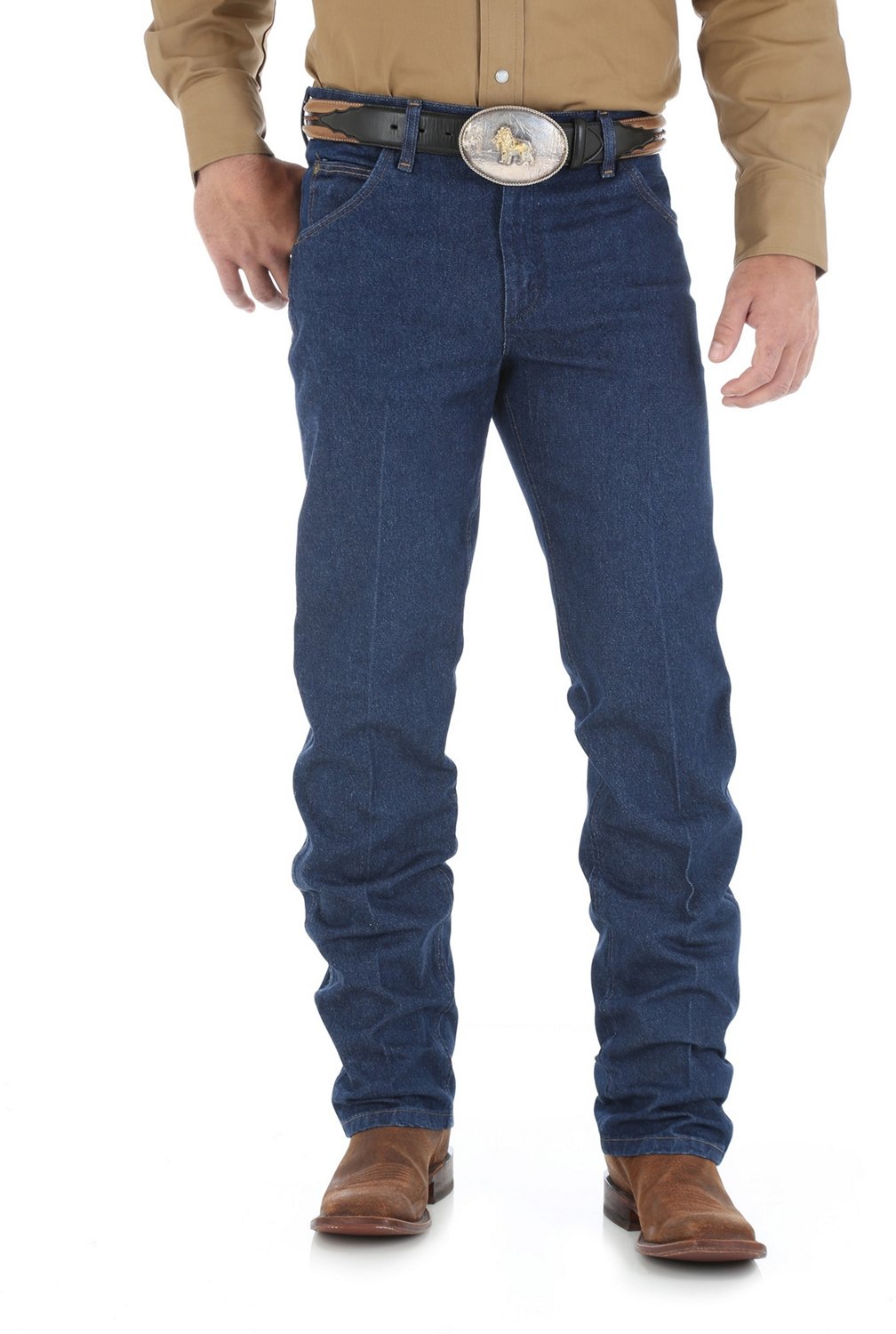 button leg jeans