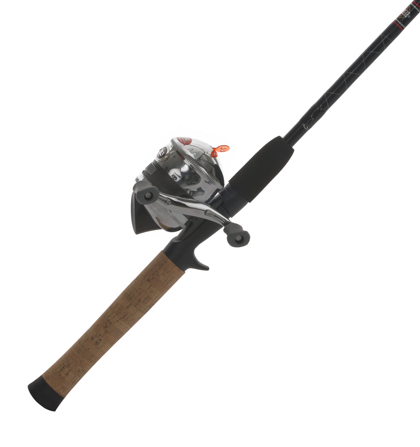 Zebco 33 Silver Series 6' M Freshwater Spincast Rod and Reel Combo