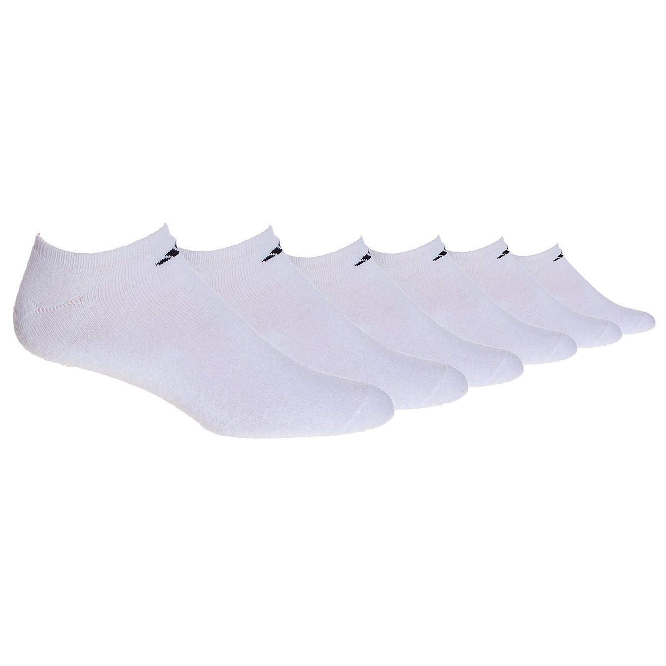 adidas Men's Athletic No-Show Socks 6 Pack                                                                                       - view number 1