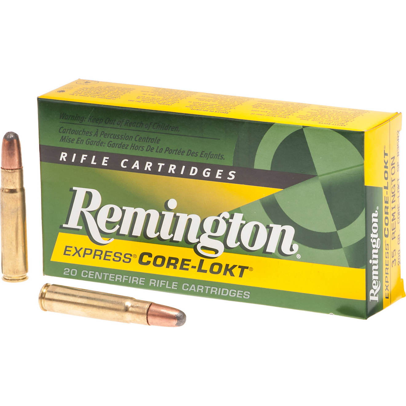 Remington Core-Lokt .35 Remington 200-Grain Centerfire Rifle Ammunition - 20 Rounds                                              - view number 1