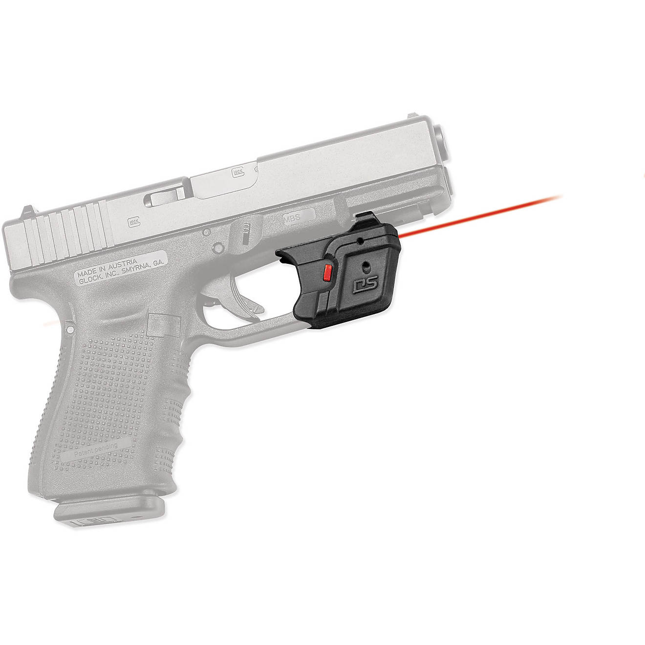 Crimson Trace Defender Series Accu-Guard Laser Sight for GLOCK Full-Size and Compact Pistols                                     - view number 1