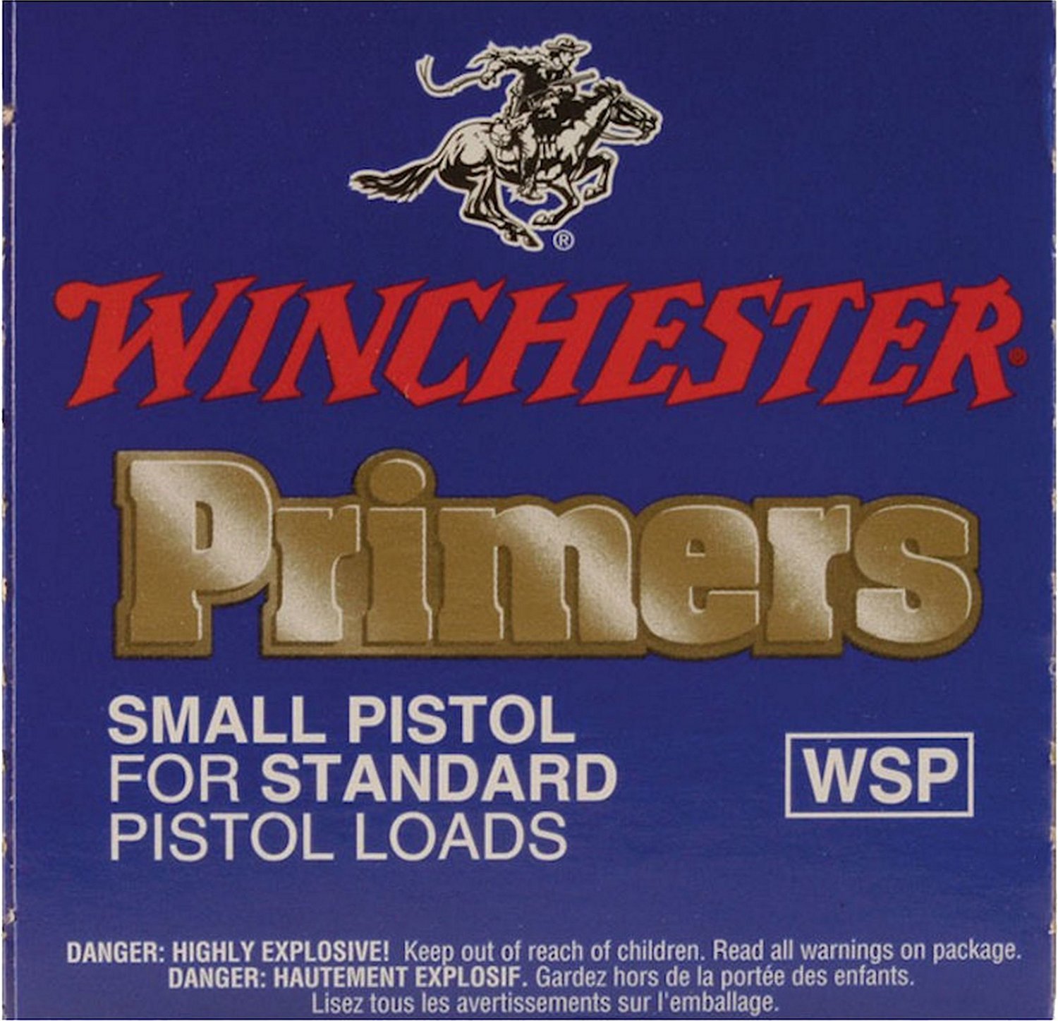 Winchester Small Regular Pistol Primers 100 Pack Academy