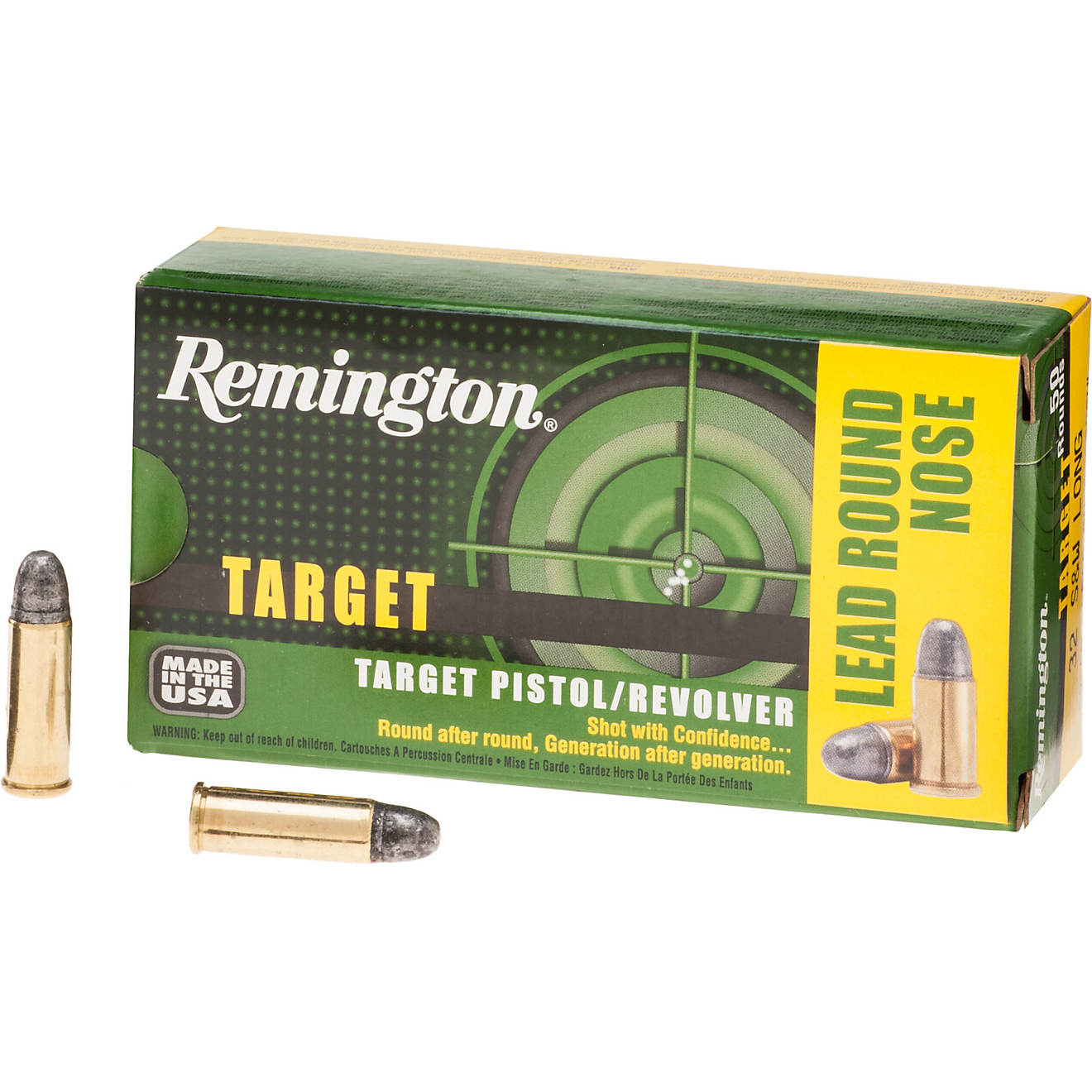 Remington .32 S&W Long 98-Grain Centerfire Handgun Ammunition | Academy