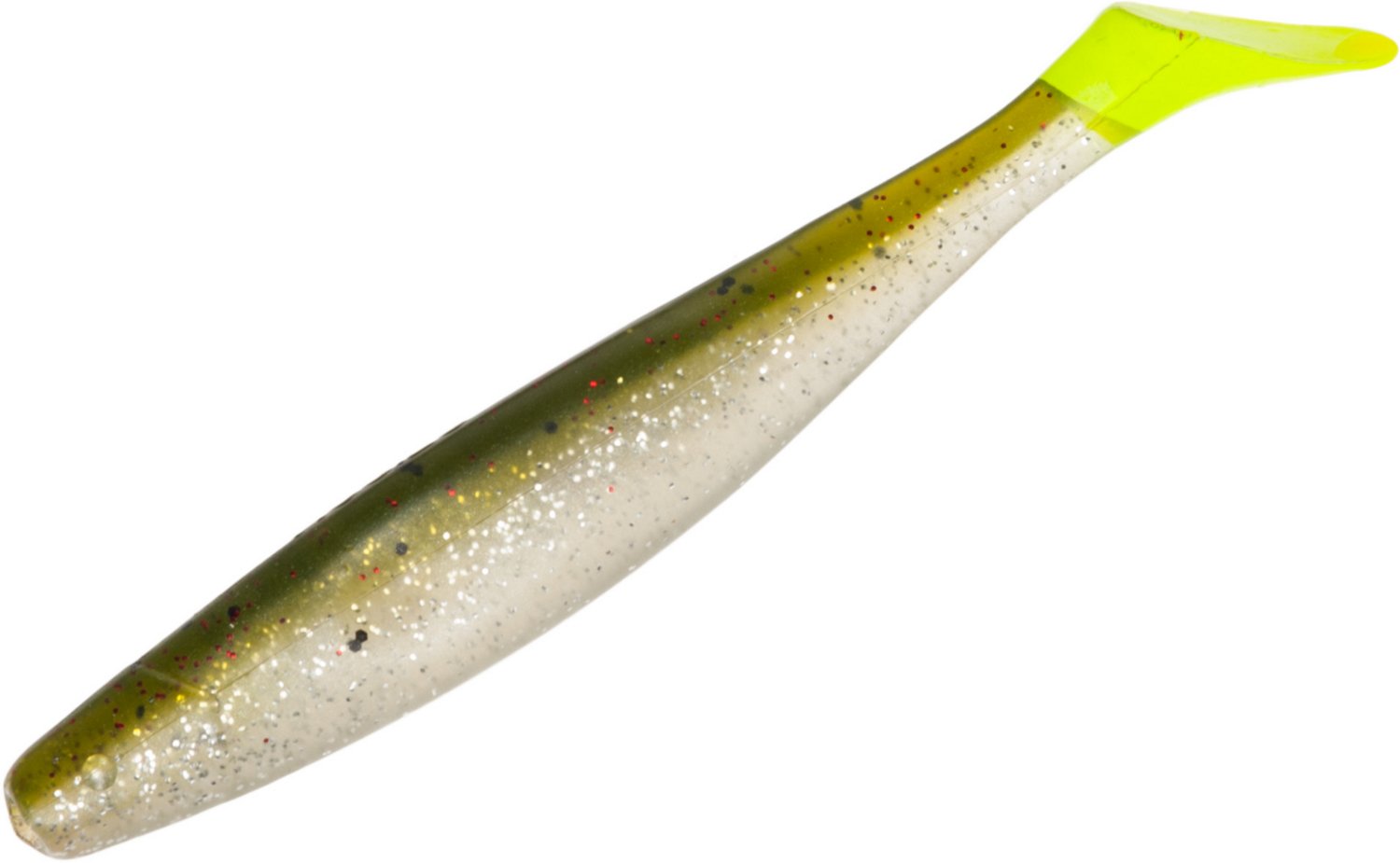 Hogie Fishing Lures 5" Superminnow Soft Plastic Swim Baits 10Pack