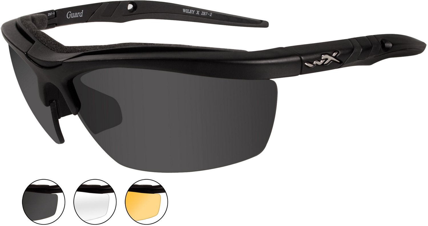 Wiley X Men's Changeable Guard Sunglasses Academy