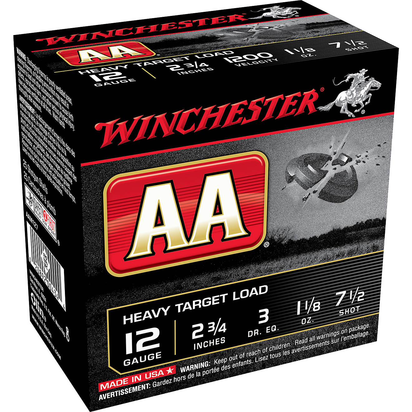 Winchester AA Target Load 12 Gauge Shotshells                                                                                    - view number 1
