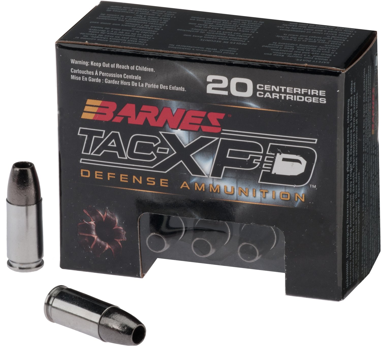 Barnes Tac Xp 9mm Luger P 115 Grain Bullets Academy