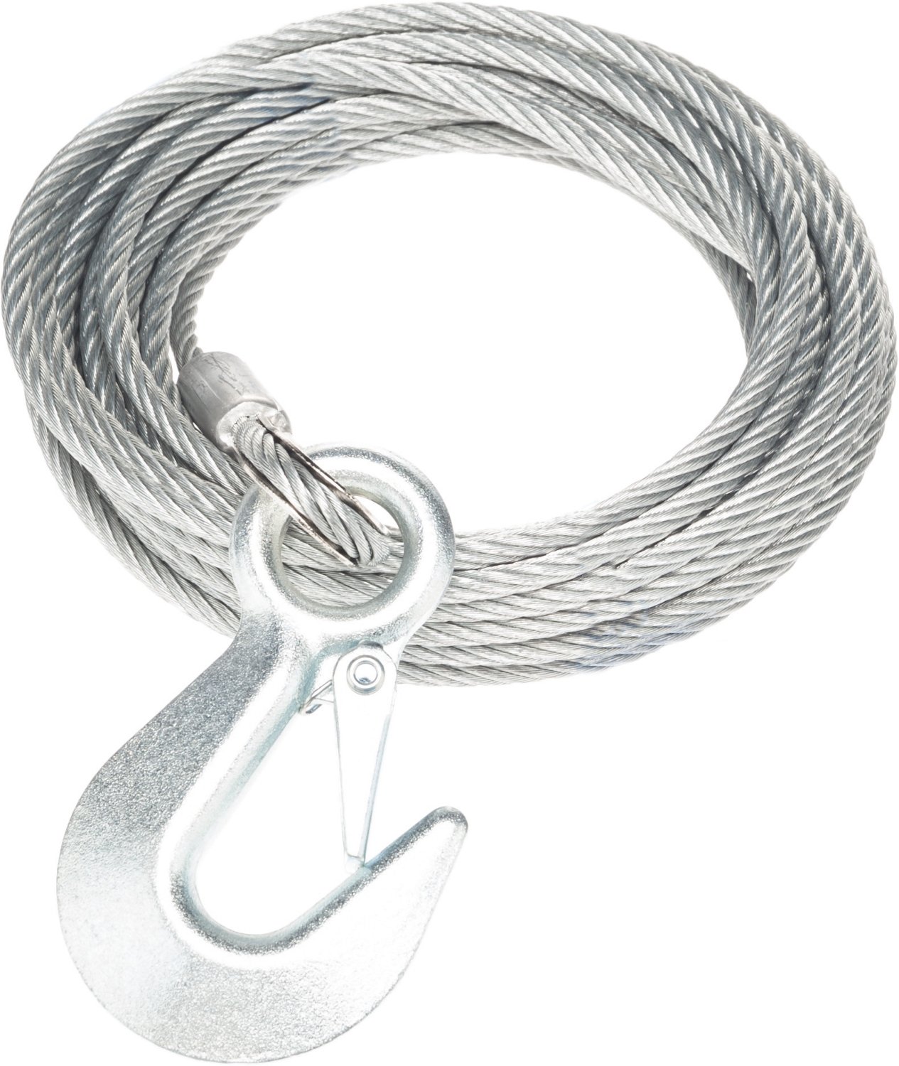 Marine Raider Replacement Winch Cable with Hook Academy