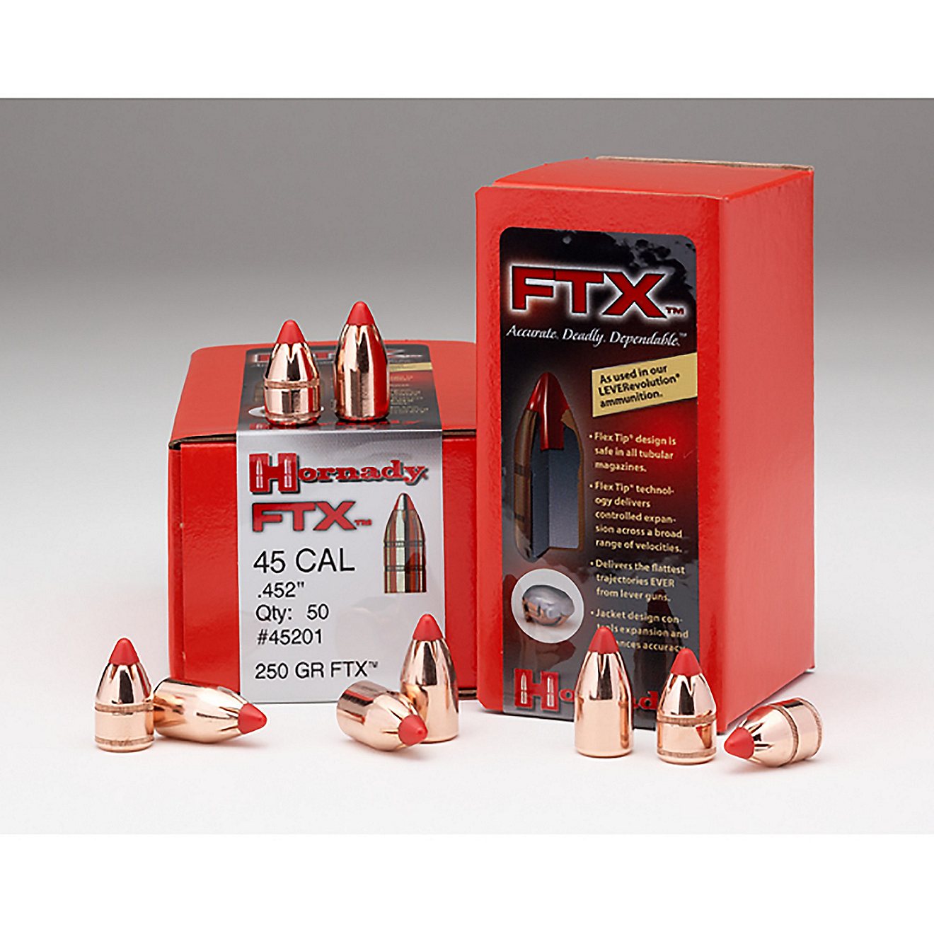 Hornady FTX® .45/.450 Bushmaster 250-Grain Bullets                                                                              - view number 1