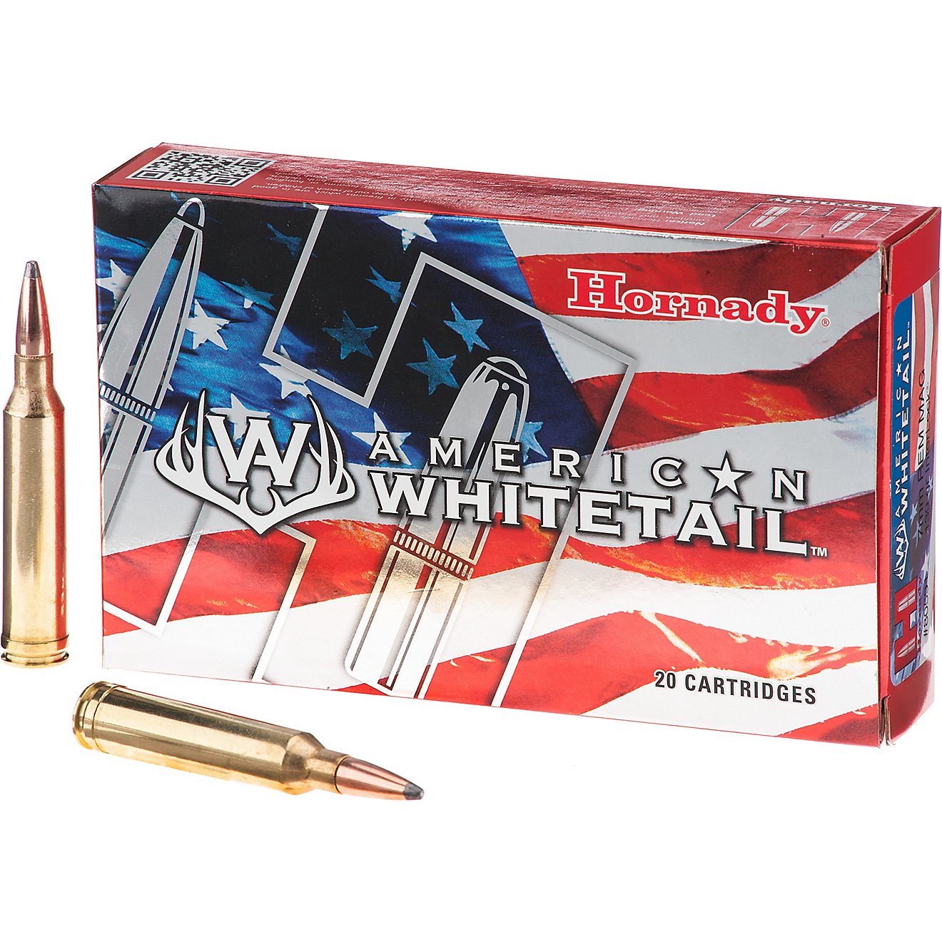 Hornady InterLock® SP American Whitetail™ 7mm Rem Mag 139-Grain Centerfire Rifle Ammunition                                   - view number 1