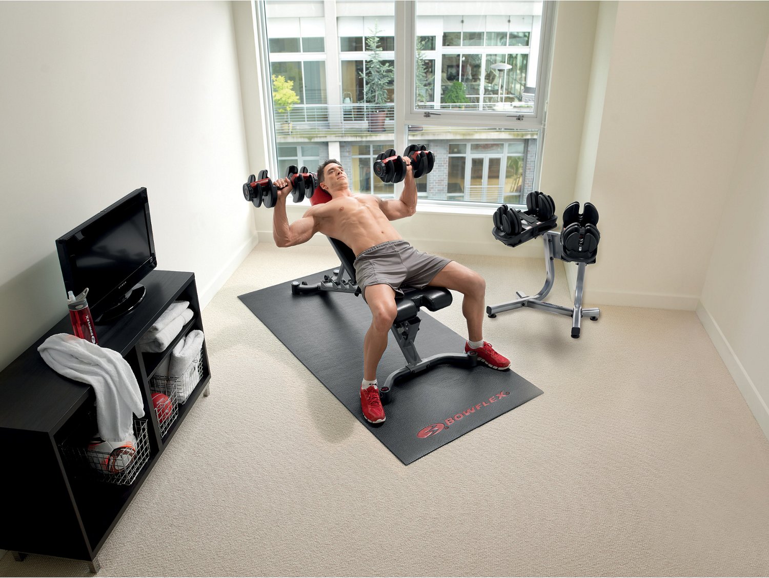 Bowflex SelectTech 552 Adjustable Dumbbell Set Academy