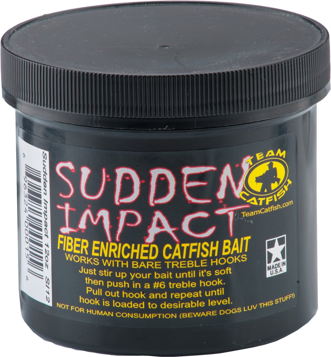 Team Catfish Sudden Impact 12 oz. Stink Bait Academy