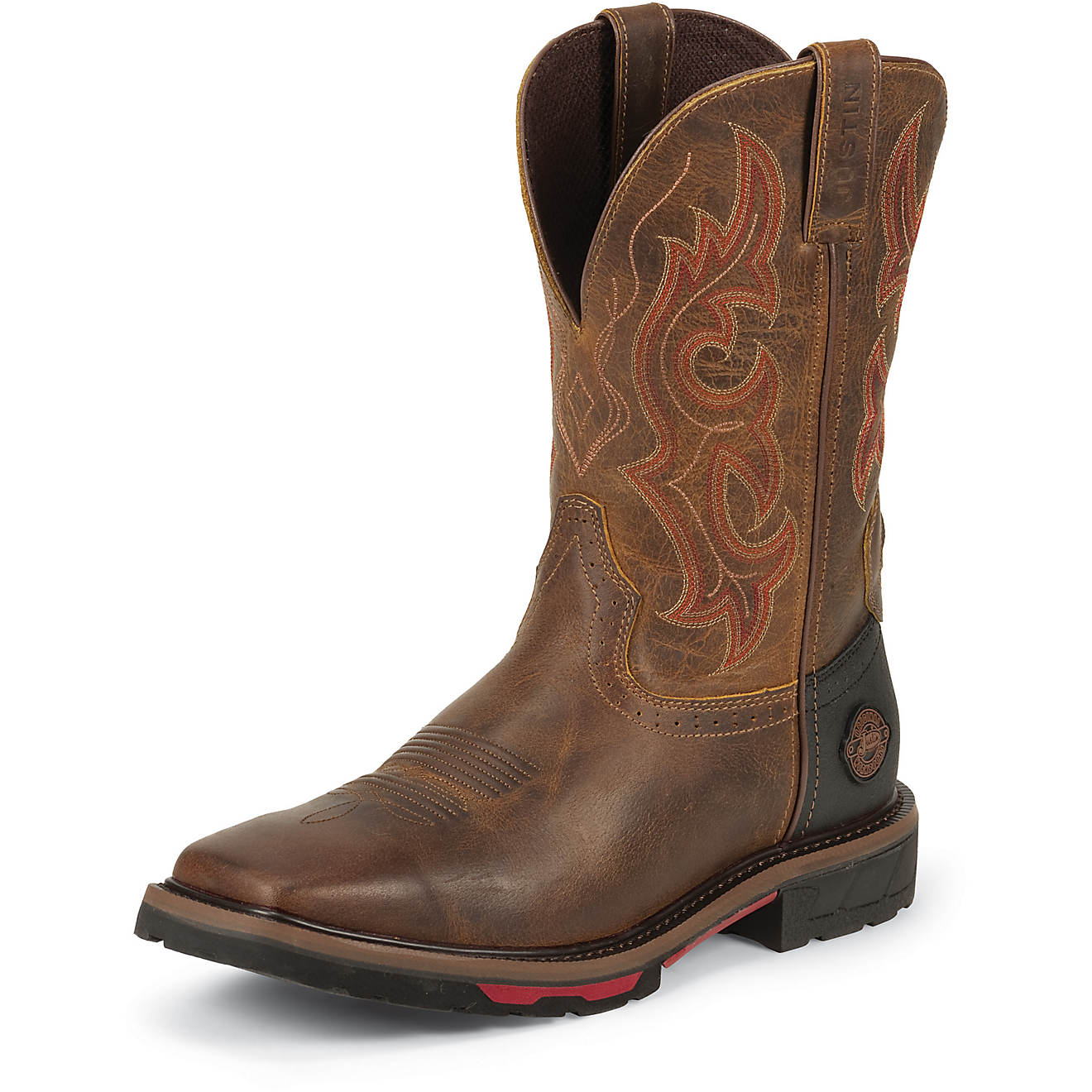 Justin Men's Rugged Western Work Boots                                                                                           - view number 1