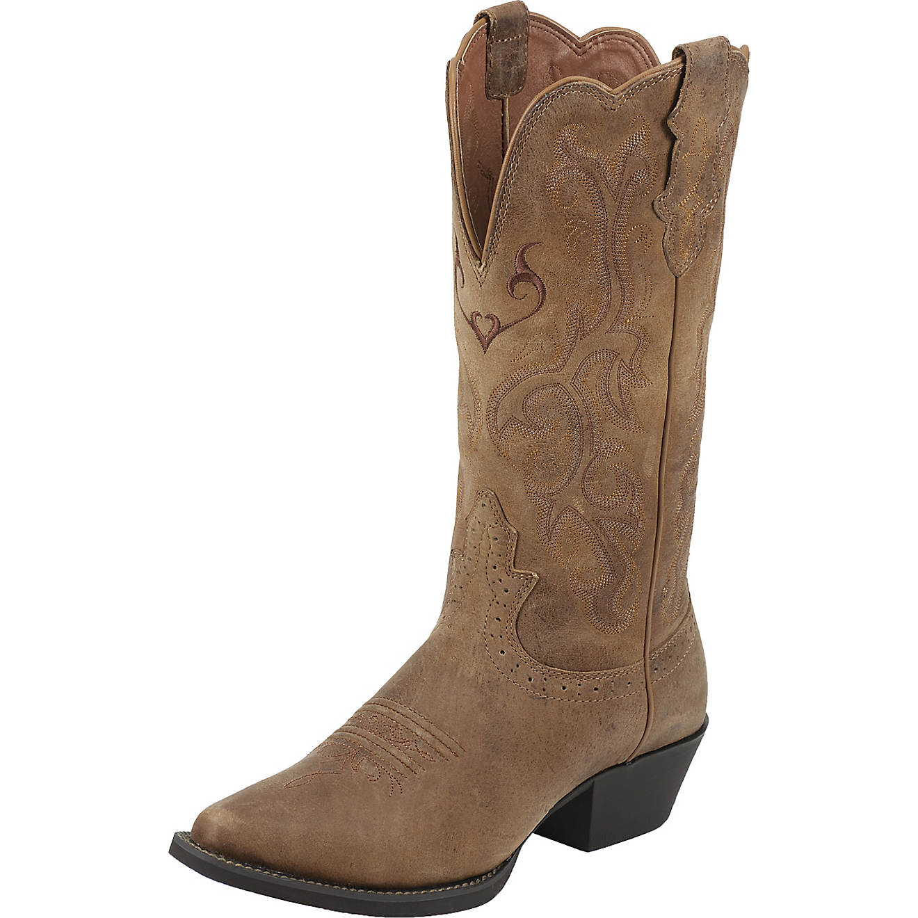 Justin Women's Puma Cowhide Western Boots                                                                                        - view number 1