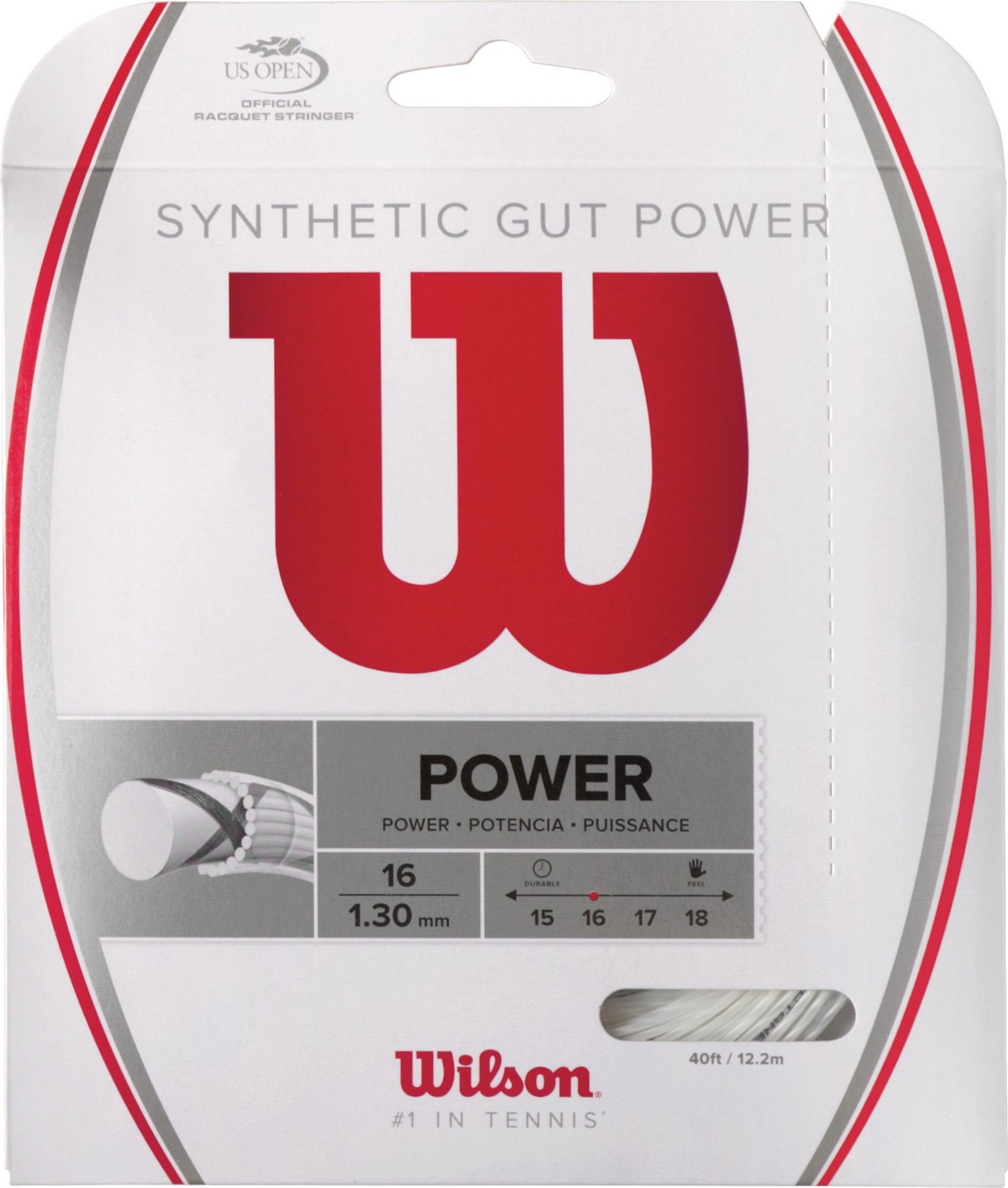 Wilson Synthetic Gut Power Tennis String Academy