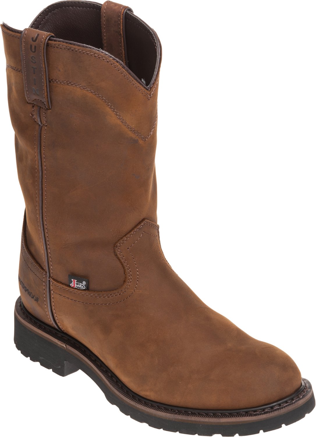 justin wyoming work boots