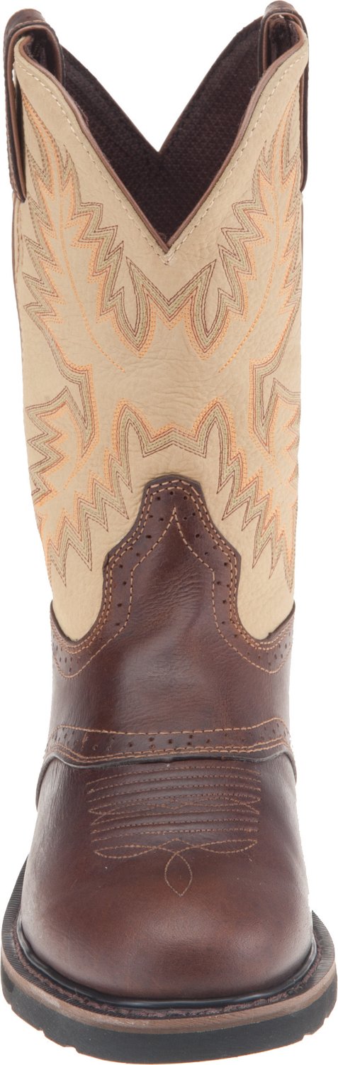 justin steel toe work boots academy