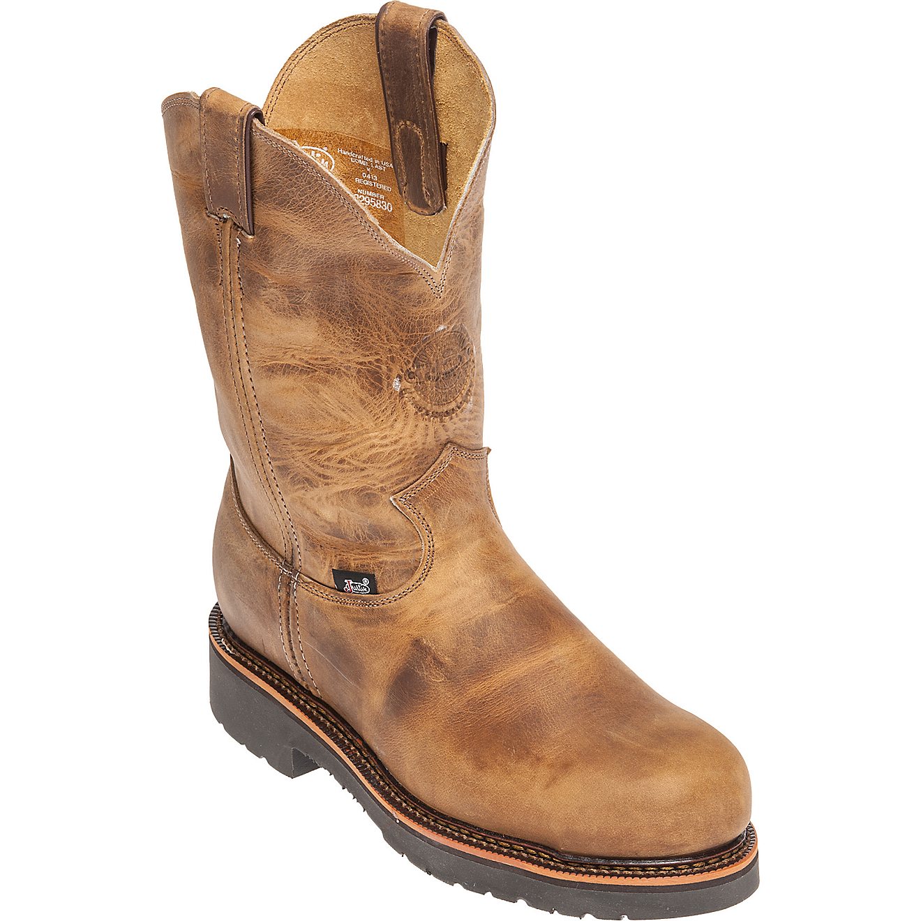 Justin Men's Rugged Gaucho Steel Toe Work Boots                                                                                  - view number 2