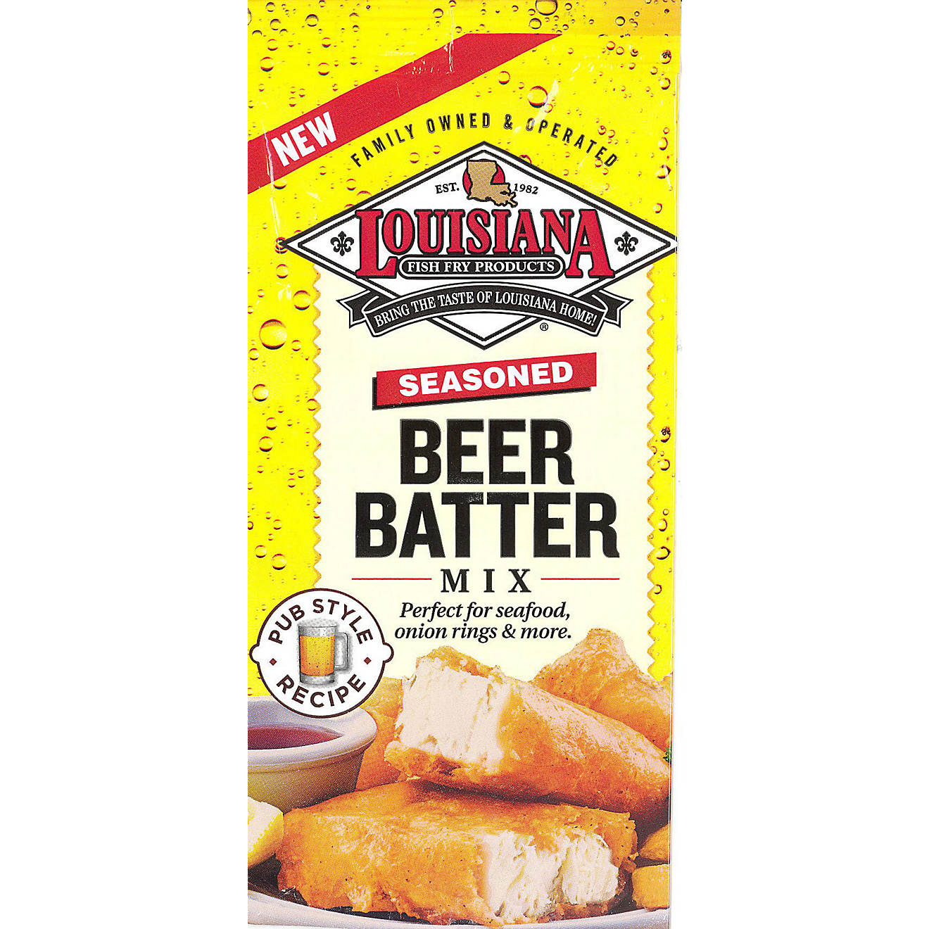 Louisiana Fish Fry Products Beer Batter Mix                                                                                      - view number 1